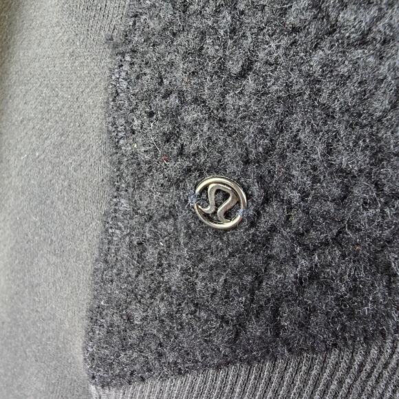 Lululemon Stand Out Sherpa Jacket Black Size 4 W4AKOSqqq - Picture 9 of 11
